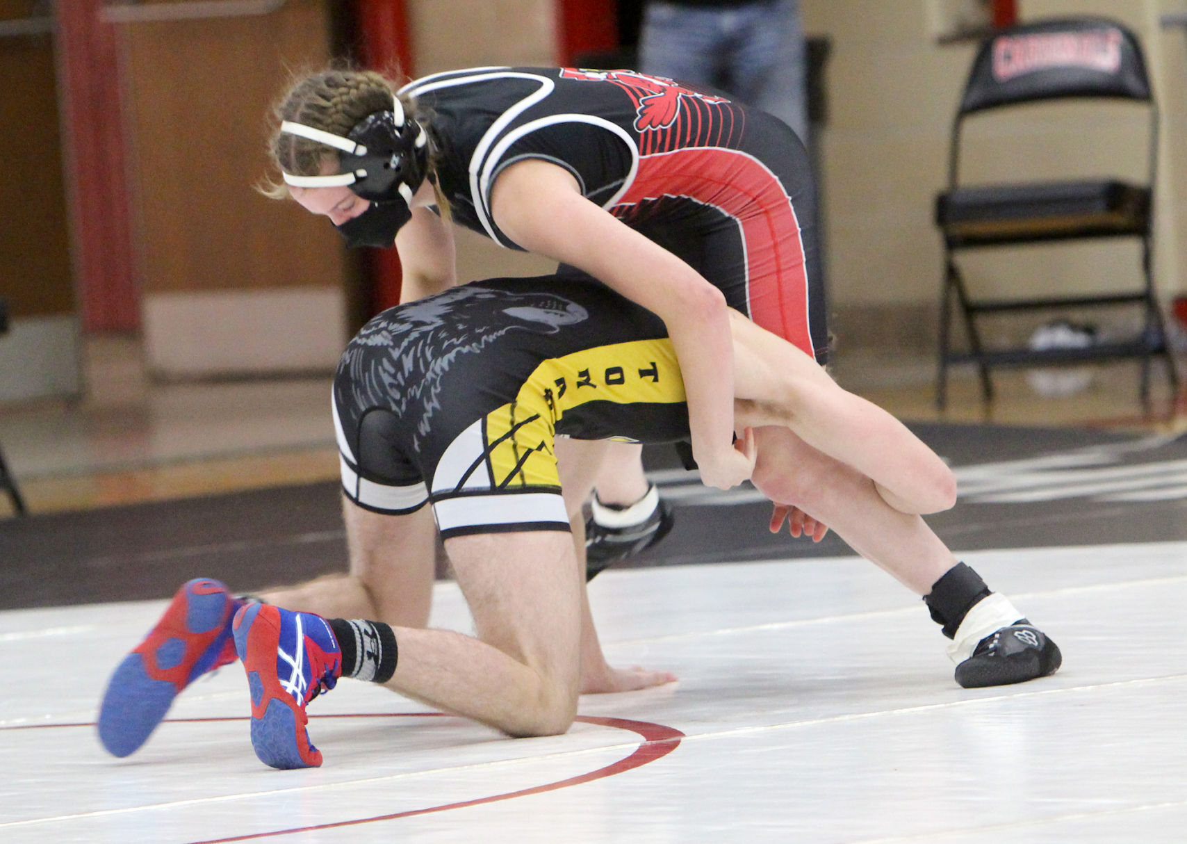 Chippewa Falls wrestling triangular 1-7-21